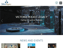 Tablet Screenshot of policelegacyvic.org.au